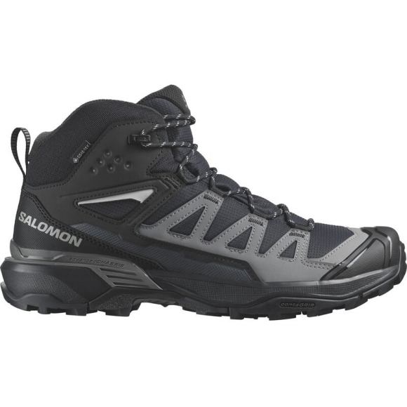 Salomon Herren Multifunktionsstiefel SHOES X ULTRA 360 MID GTX - Schwarz/Magnet/Zinn