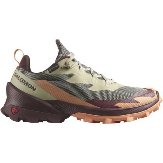 Salomon Damen Multifunktionsschuhe SHOES CROSS OVER 2 GTX W - Luzerne/Cantaloupe/Bitterschokolade