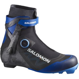 Salomon Herren Skating-Langlaufschuhe - Schwarz/Rennblau