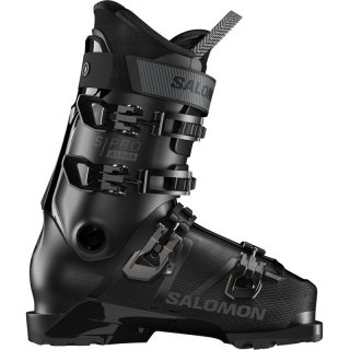 Salomon Kinder Ski-Schuhe ALP. BOOTS - Schwarz/Schwarz/Anthrazit