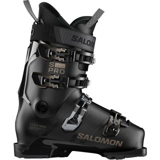 Salomon Herren Ski-Schuhe ALP. BOOTS - Schwarz/Schwarz/Titan Metallic Pd
