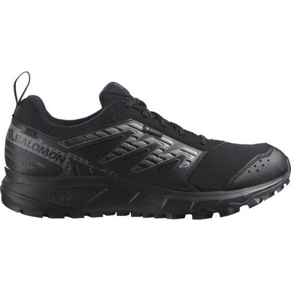 Salomon Herren Trailrunningschuhe SHOES WANDER GTX - Schwarz/Zinn/Frostgrau