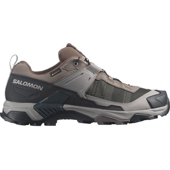 Salomon Herren Multifunktionsschuhe SHOES X ULTRA 5 GTX - Eisen/Dunkelmarineblau/Möwe