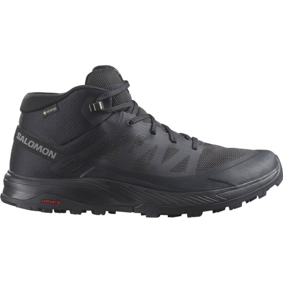 Salomon Herren Multifunktionsstiefel SHOES OUTRISE MID GTX - Schwarz/Schwarz/Phantom