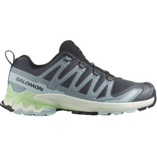 Salomon Damen Trailrunningschuhe SHOES XA PRO 3D V9 W - Turbulenz/Eisiges Aquamarin/Patinagrün