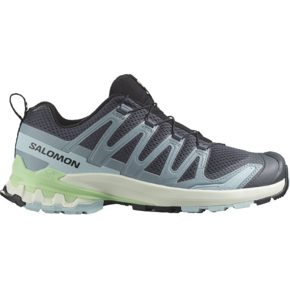 Salomon Damen Trailrunningschuhe SHOES XA PRO 3D V9 W - Turbulenz/Eisiges Aquamarin/Patinagrün