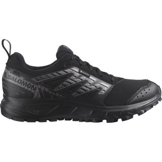 Salomon Damen Trailrunningschuhe SHOES WANDER GTX W - Schwarz/Pflaumenkätzchen/Möwe
