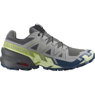 Salomon Herren Trailrunningschuhe SHOES SPEEDCROSS 6 - Castlerock/Limettencreme/Poseidon