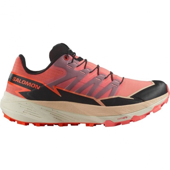 Salomon Damen Laufschuhe SHOES THUNDERCROSS W - Fusionskoralle/Schwarz/Rotorange