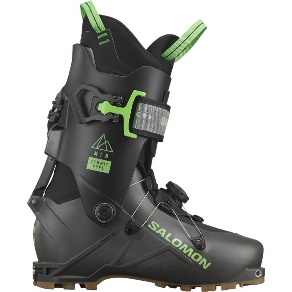 Salomon Herren Ski-Schuhe ALP. BOOTS MTN SUMMIT - Anthrazit/Schwarz/Pastell-Neongrün