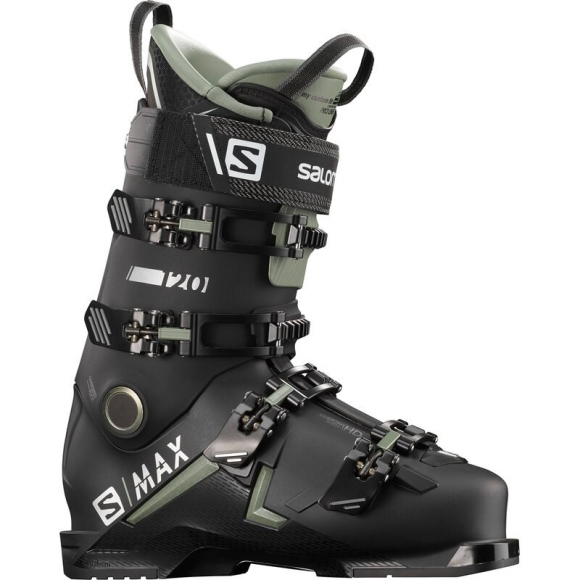 Salomon Herren Skischuhe "S Max - SCHWARZ/ÖLGRÜN/Silber