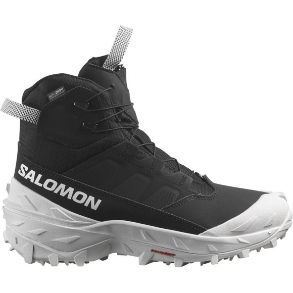 Salomon Herren Stiefel SHOES CROSSTRAK POWDER WP - Schwarz/Schwarz/Weiß
