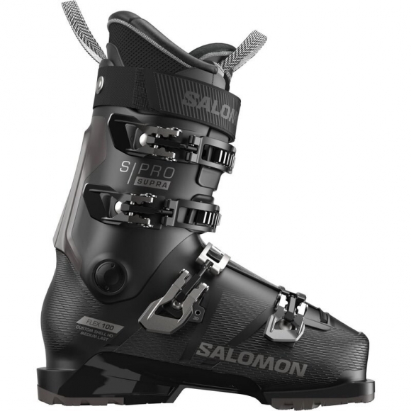 Salomon Herren Ski-Schuhe ALP. BOOTS - Schwarz/Dunkelgrau Metallic/Schwarz