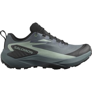 Salomon Damen Trailrunningschuhe SHOES GENESIS GTX W - Turbulenz/Schwarz/Grünes Milieu