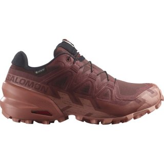 Salomon Damen Trailrunningschuhe SHOES SPEEDCROSS 6 GTX W Rum - Rumrosine/Scheunenrot/Canyon-Ton
