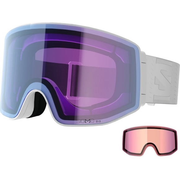 Salomon Herren Brille GOGGLES SENTRY PRIME SIGMAPHOTO - Weiß