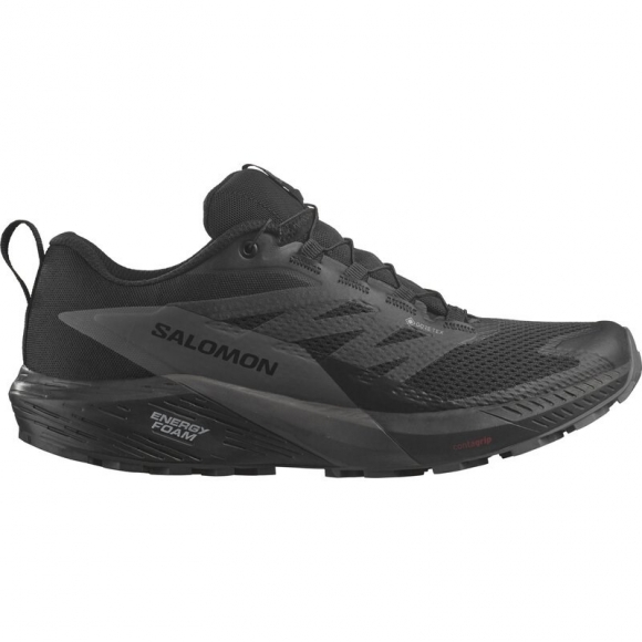 Salomon Herren Trailrunningschuhe SHOES SENSE RIDE 5 GTX - Schwarz/Magnet/Schwarz
