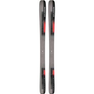 Salomon Herren All-Mountain Ski N STANCE 90 - Black/Neon Coral/Satellite