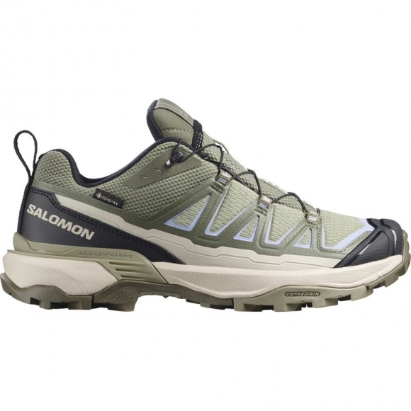 Salomon Damen Multifunktionsschuhe SHOES X ULTRA 360 EDGE GTX W - Tea/Deep Lichen Green/Brunnera Blue