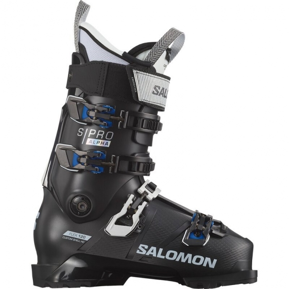 Salomon Herren Ski-Schuhe ALP. BOOTS - Schwarz/Weiß/Rennblau