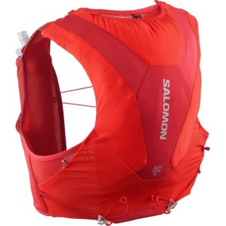 Salomon Rucksack ADV SKIN 5 SET FLAME - Flammenrot / Haute Red