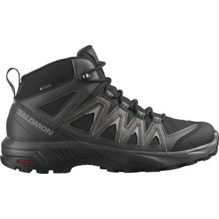 Salomon Damen Multifunktionsstiefel SHOES X BRAZE MID GTX W - Schwarz/Magnet/Haselnuss