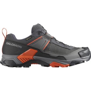 Salomon Herren Multifunktionsschuhe SHOES X ULTRA 5 GTX - Asphalt/Castlerock/Burnt Ochre