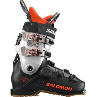 Salomon Herren Ski-Schuhe ALP. BOOTS SHIFT ALPHA BOA 110 - Schwarz/Orange Tiger/Orange Tiger