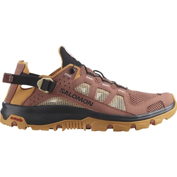 Salomon Damen Aquaschuhe SHOES TECHAMPHIBIAN 5 W Cedar - Zedernholz/Rehbraun/Rosenwolke
