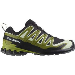 Salomon Herren Trailrunningschuhe SHOES XA PRO 3D V9 GTX - Schwarz/Limettencreme/Dunkle Zitrone