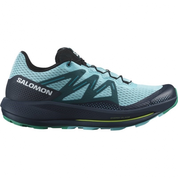 Salomon Herren Trailrunningschuhe SHOES PULSAR TRAIL - Blaue Strahlkraft/Kohlenstoff/Smaragd