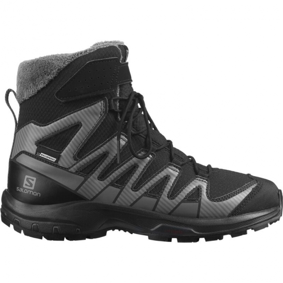 Salomon Kinder Multifunktionsschuhe SHOES XA PRO V8 WINTER CSWP J - Schwarz/Phantom/Stiller Schatten