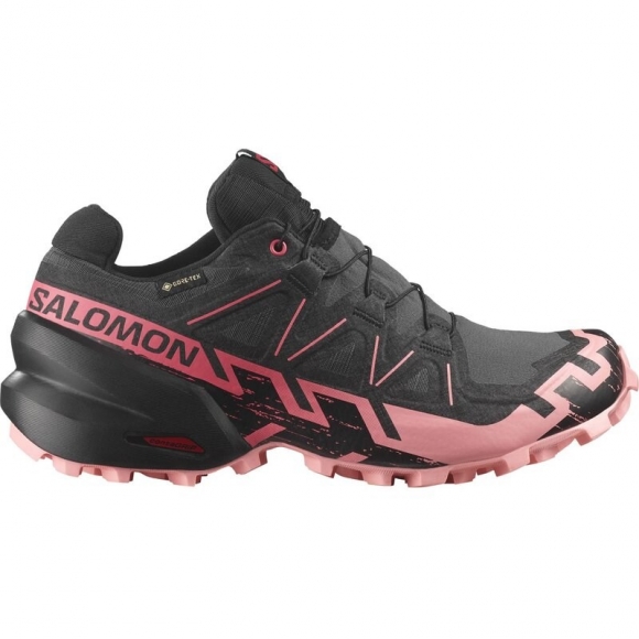Salomon Damen Trailrunningschuhe SHOES SPEEDCROSS 6 GTX W 9 - Neun Eisen/Schwarz/Flamingorosa