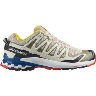 Salomon Herren Trailrunningschuhe SHOES XA PRO 3D V9 Rainy - Regentag/Weiß/Lapisblau