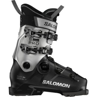 Salomon Damen Ski-Schuhe ALP. BOOTS - Black/Silver Metallic/Silver Metallic