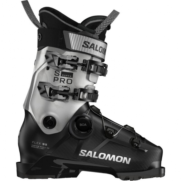 Salomon Damen Ski-Schuhe ALP. BOOTS - Black/Silver Metallic/Silver Metallic