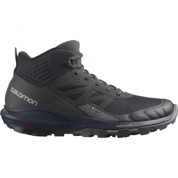 Salomon Herren Multifunktionsstiefel SHOES OUTpulse Mid GTX - Schwarz/Ebenholz/Vanilleeis
