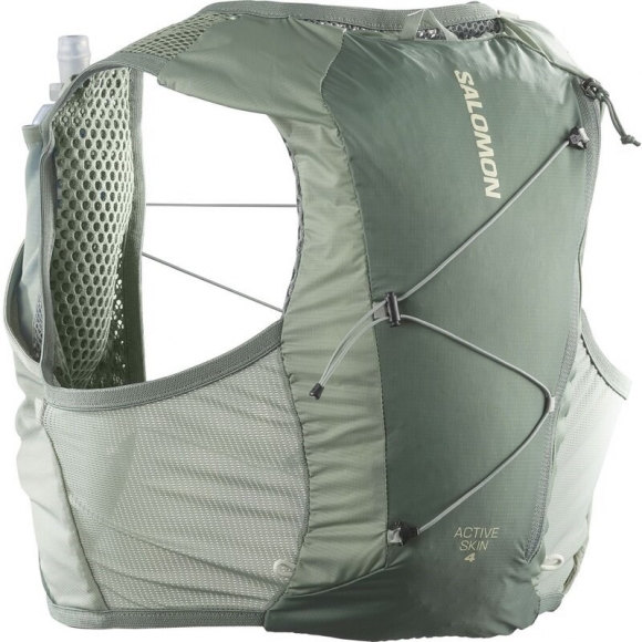 Salomon Rucksack ACTIVE SKIN 4 SET Laurel - Lorbeerkranz / Seerose / ALOE WASH