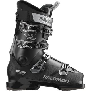 Salomon Damen Ski-Schuhe ALP. BOOTS - Schwarz/Silber Metallic/Silber Metallic