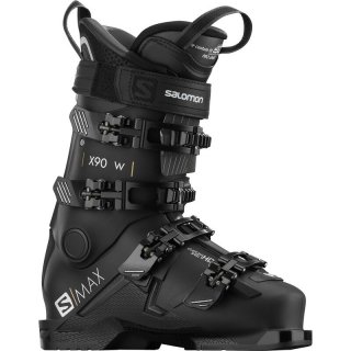 Salomon Damen ALPINE BOOTS - SCHWARZ/Beluga/Golden Glow Metallic