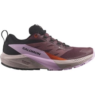 Salomon Damen Trailrunningschuhe SHOES SENSE RIDE 5 GTX W - Catawba-Traube/Orchideenbouquet/Kirsche