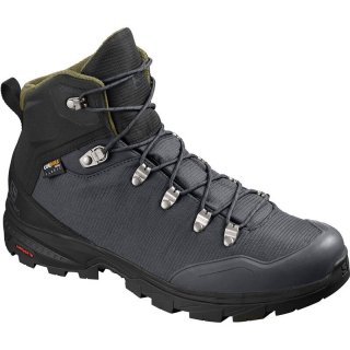 Salomon Herren Trekkingschuhe "OUTback 500 - Ebenholz/Schwarz/Traubenblatt