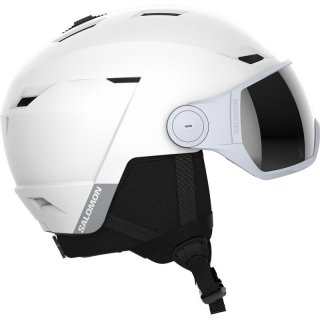Salomon Helm HELMET ICON LT VISOR - Weiß