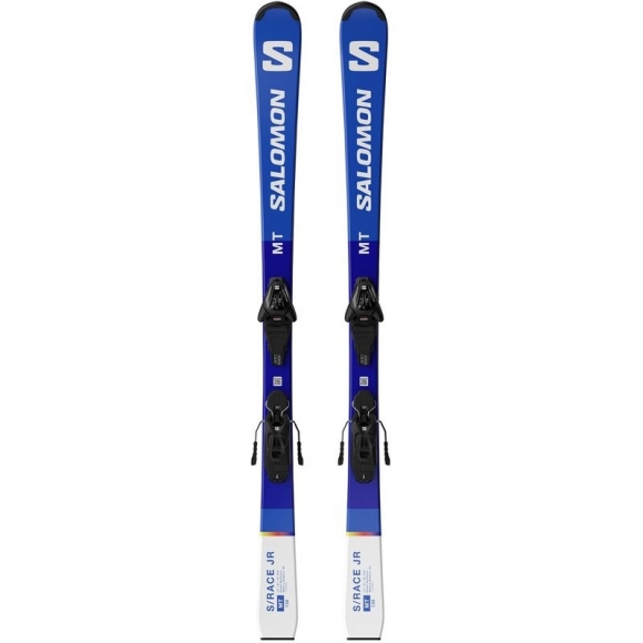 Salomon Kinder All-Mountain Ski L - Race Blue/White
