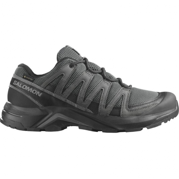 Salomon Herren Multifunktionsschuhe SHOES X-ADVENTURE RECON GTX - Asphalt/Castlerock/Schwarz