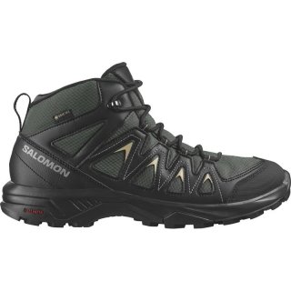 Salomon Herren Multifunktionsstiefel SHOES X BRAZE MID GTX - Urban Chic/Schwarz/Schiefergrün