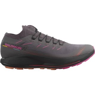 Salomon Herren Trailrunningschuhe SHOES PULSAR TRAIL 2 - Pflaumenkätzchen/Schwarz/Pink Glo