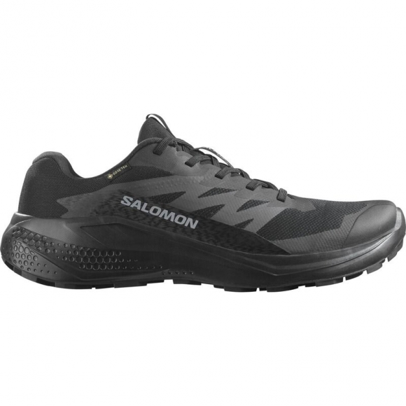 Salomon Herren Trailrunningschuhe SHOES ALPHAGLIDE GTX - Schwarz/Asphalt/Schwarz