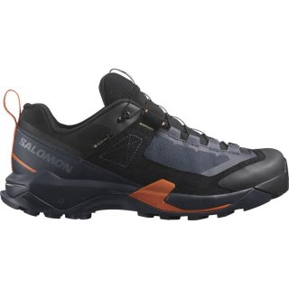 Salomon Herren Multifunktionsschuhe SHOES X ULTRA ALPINE GTX Blue - Blaue Nächte/Schwarz/Rotorange