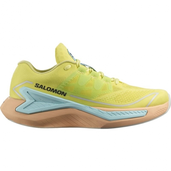 Salomon Damen Laufschuhe SHOES DRX BLISS W Sun - Sonnenlimette/Tanager-Türkis/Pfirsich